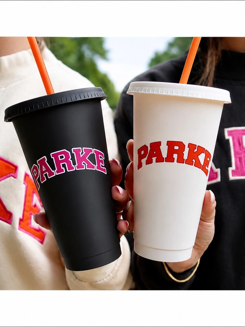 Parke x Dunkin Limited Edition 20 oz Stainless Steel Tumbler - Creme